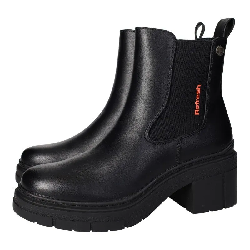 170997 Botines Refresh color NEGRO