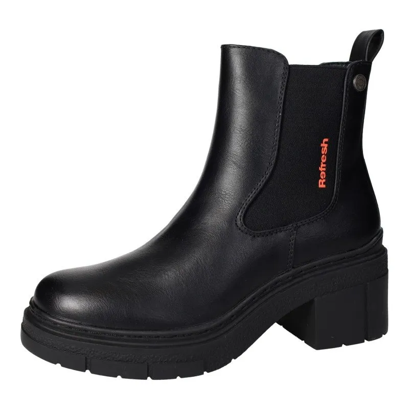 170997 Botines Refresh color NEGRO