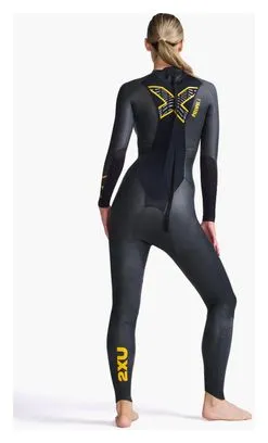 2XU Traje de neopreno 2XU Propel:1Mujer Negro/Amarillo
