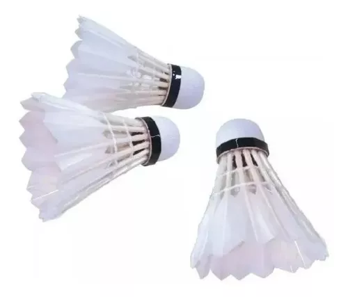 3 Plumas Ganso Badminton Sixzero Profesional