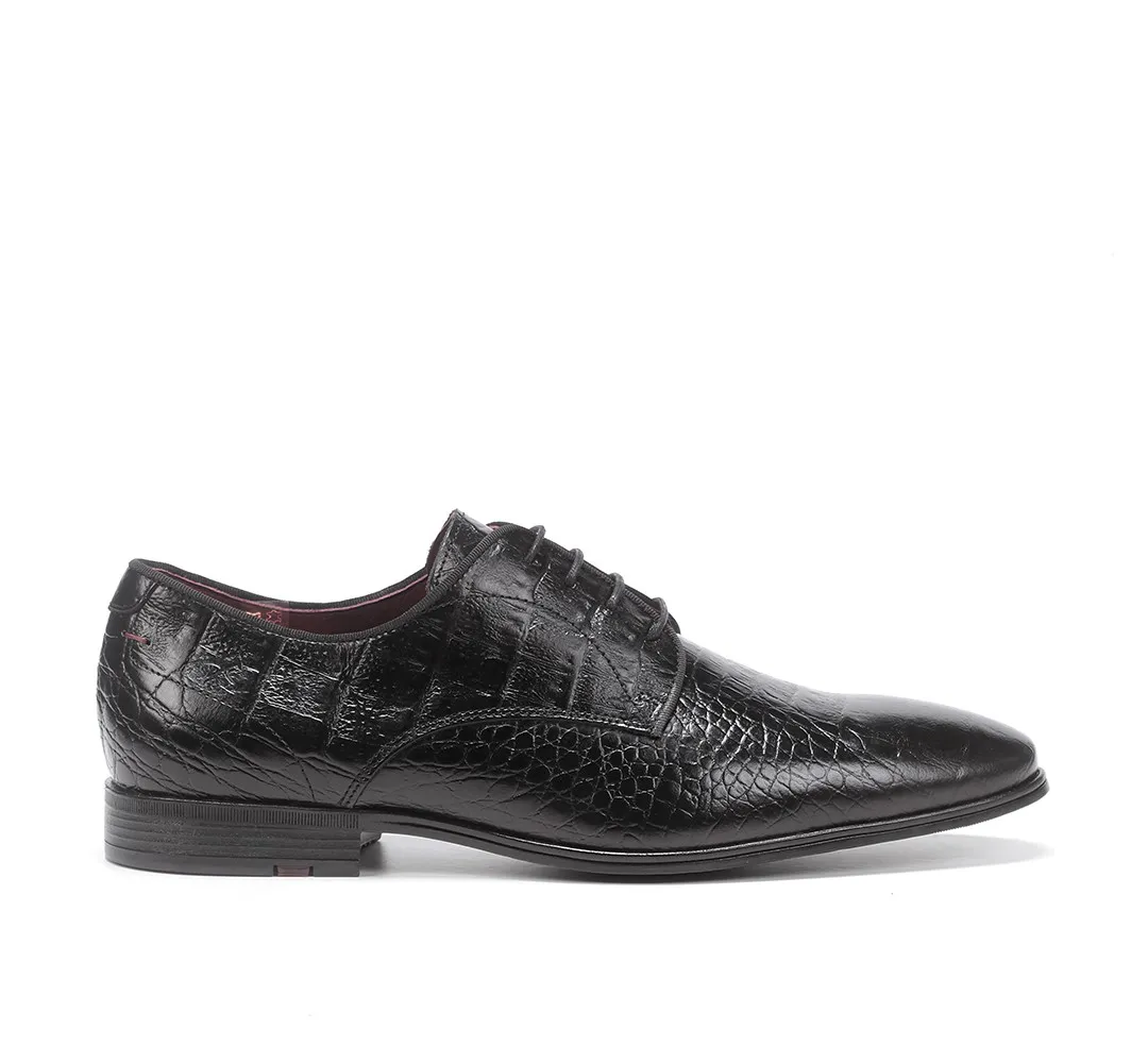 ADAM F0841 Zapato de Cordones Negro