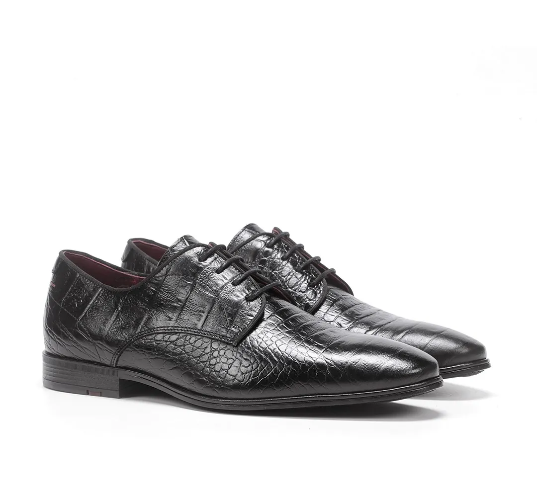 ADAM F0841 Zapato de Cordones Negro
