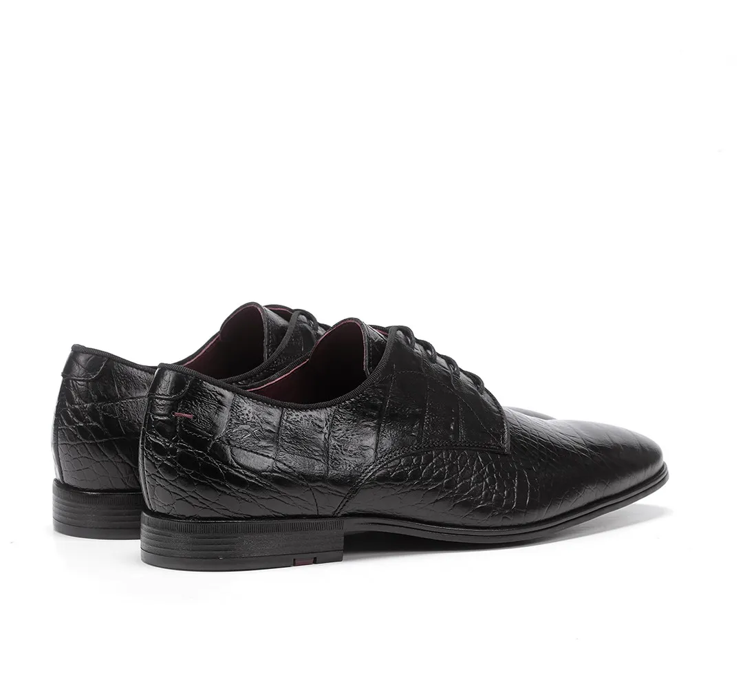 ADAM F0841 Zapato de Cordones Negro