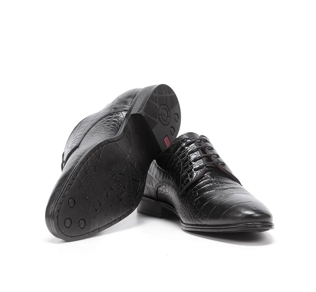 ADAM F0841 Zapato de Cordones Negro