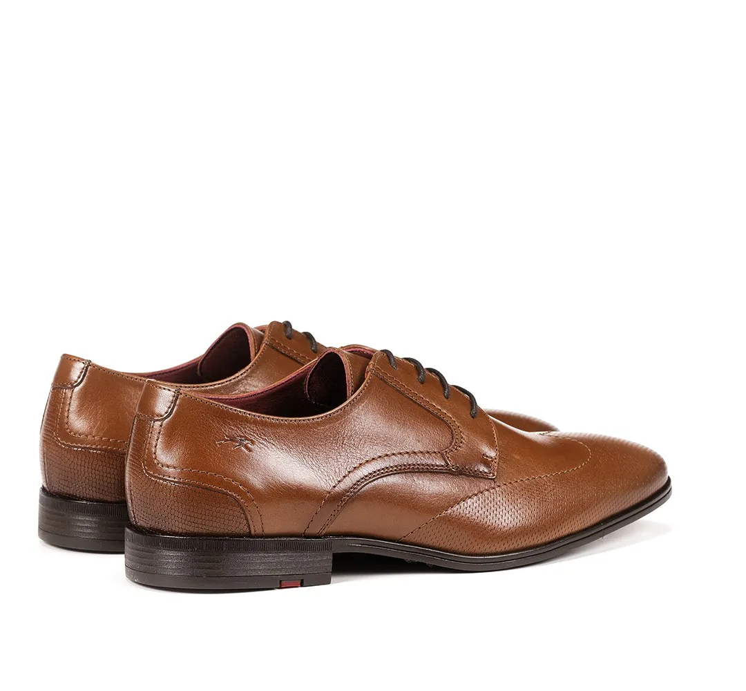ADAM F0844 Zapato de Cordones Marrón