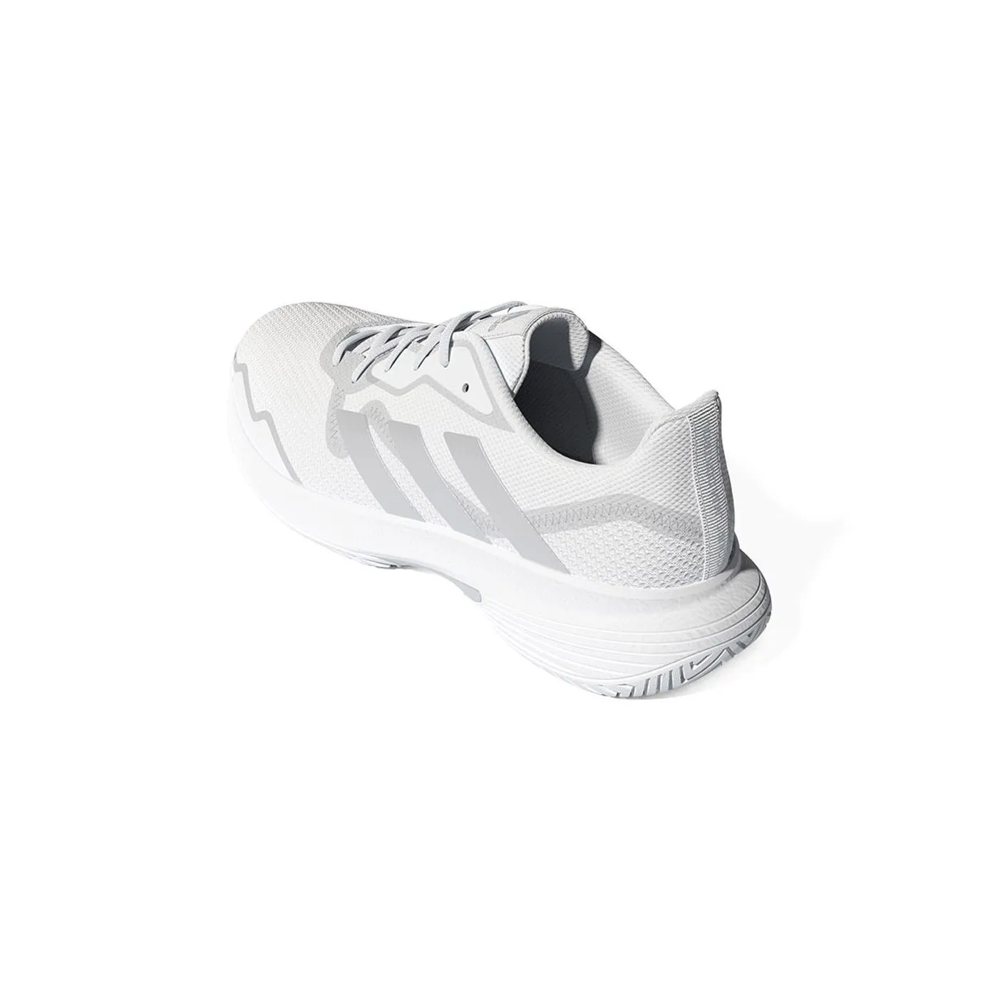 Adidas Courtjam Control Blanco Gris Mujer