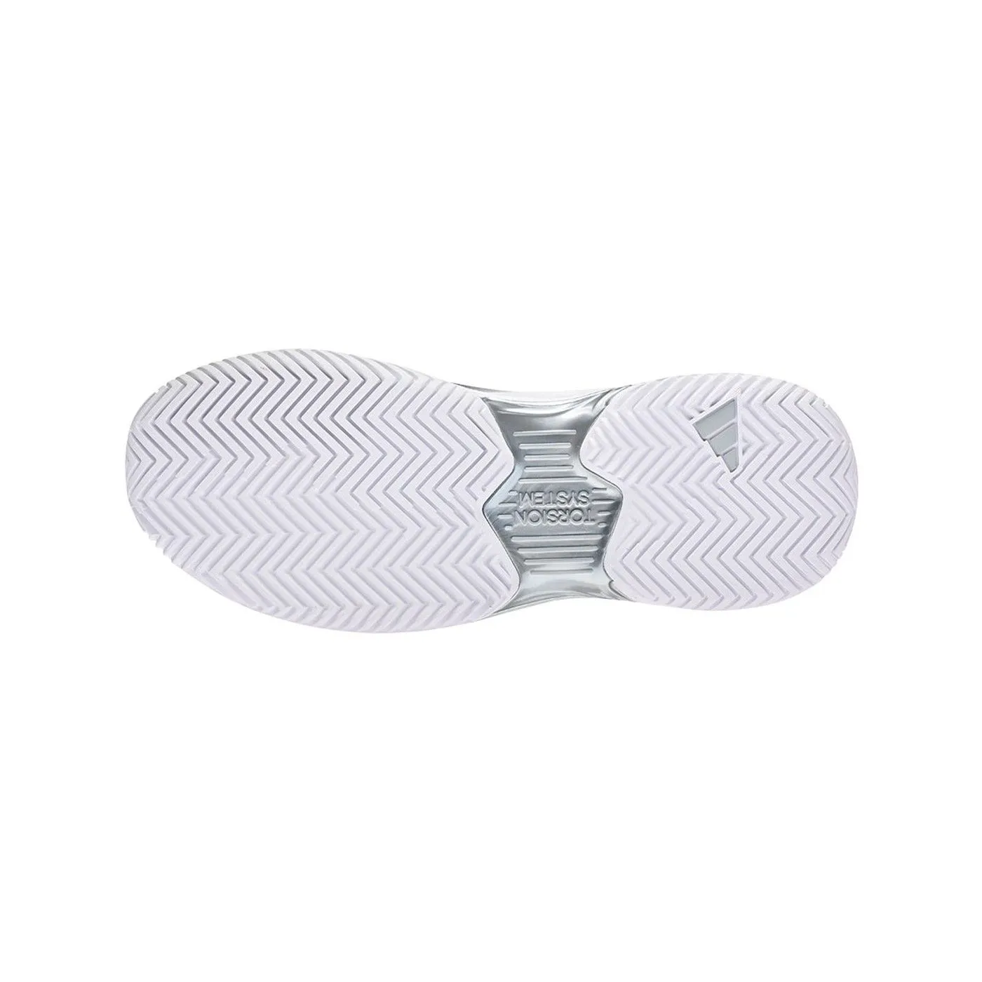 Adidas Courtjam Control Blanco Gris Mujer