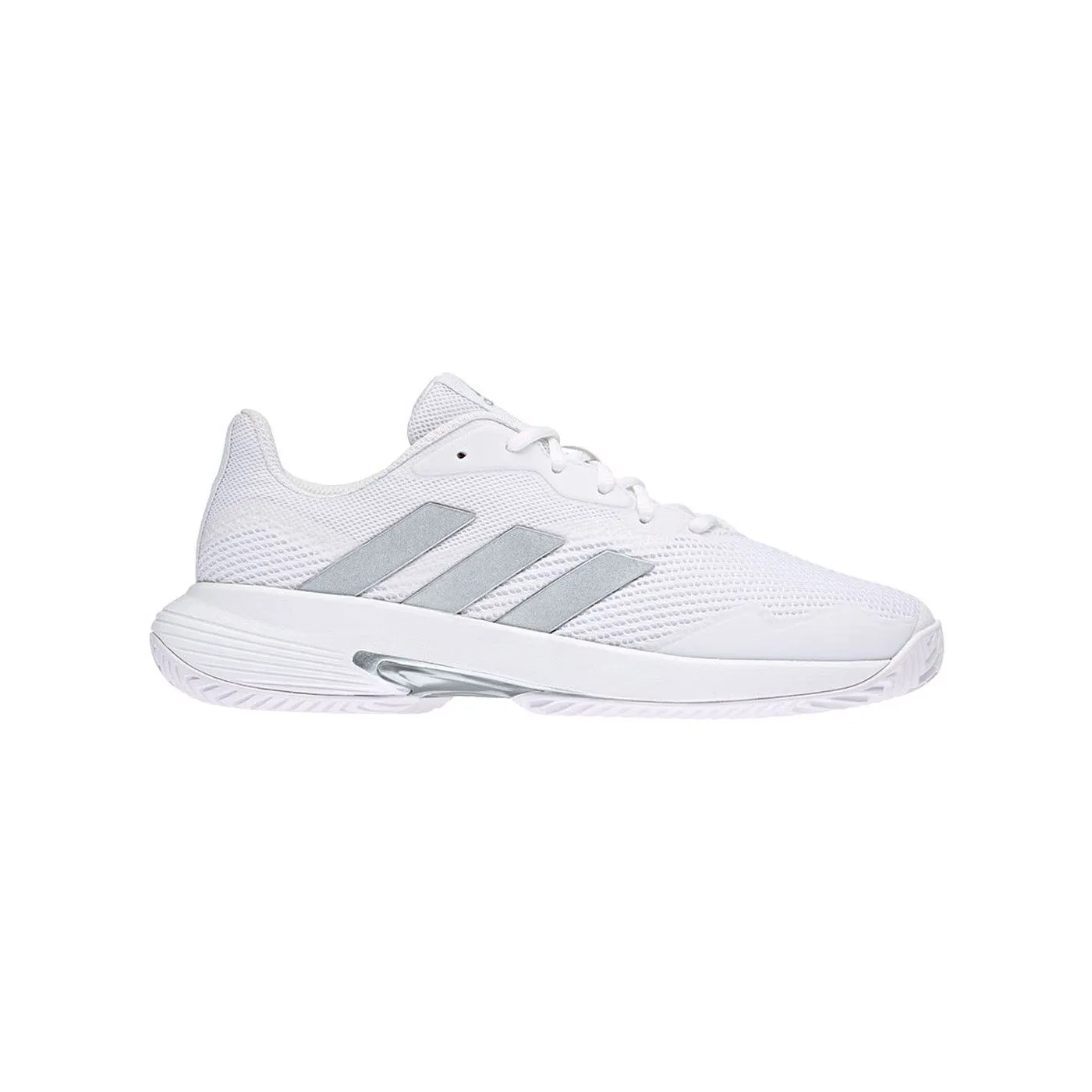 Adidas Courtjam Control Blanco Gris Mujer