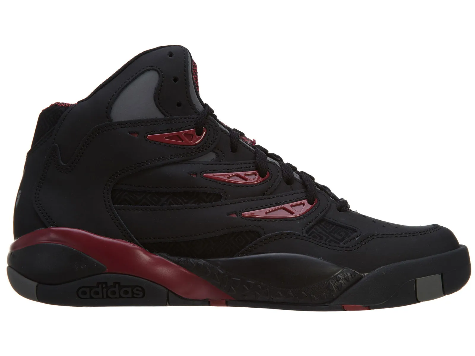 adidas Originals Mutombo 2 Originals Basketball Shoe Cblack/Cblack/Cburgu