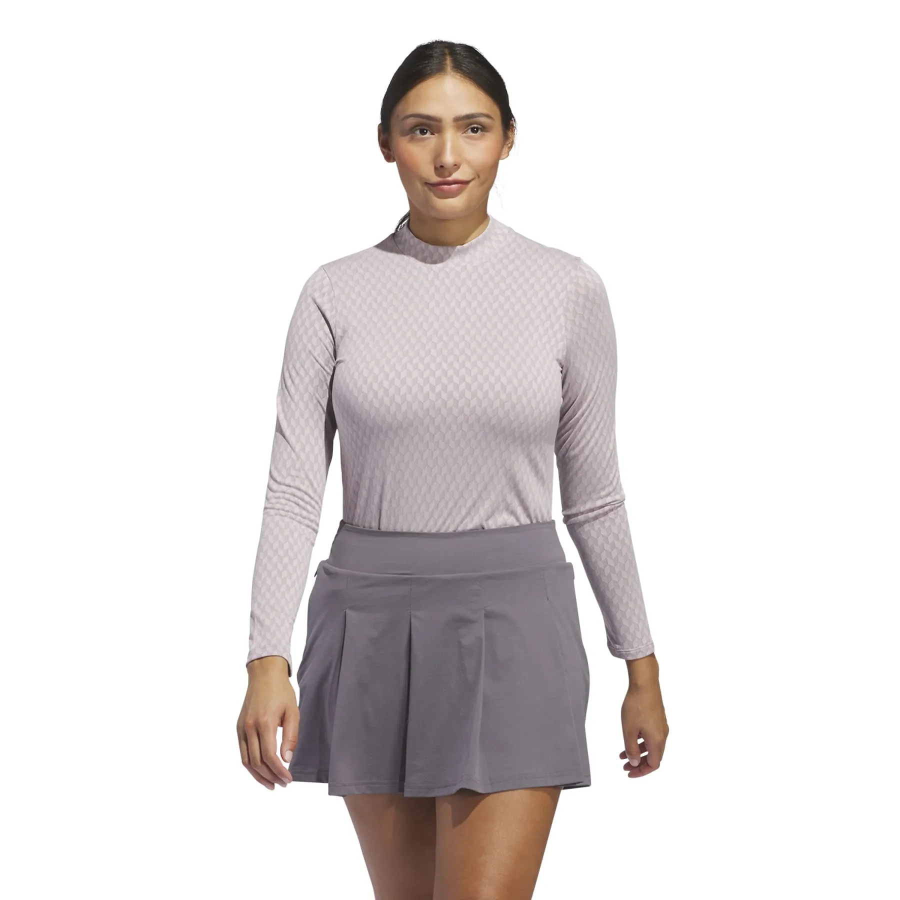 adidas Ultimate365 Tour HEAT.RDY Mock Neck Polo