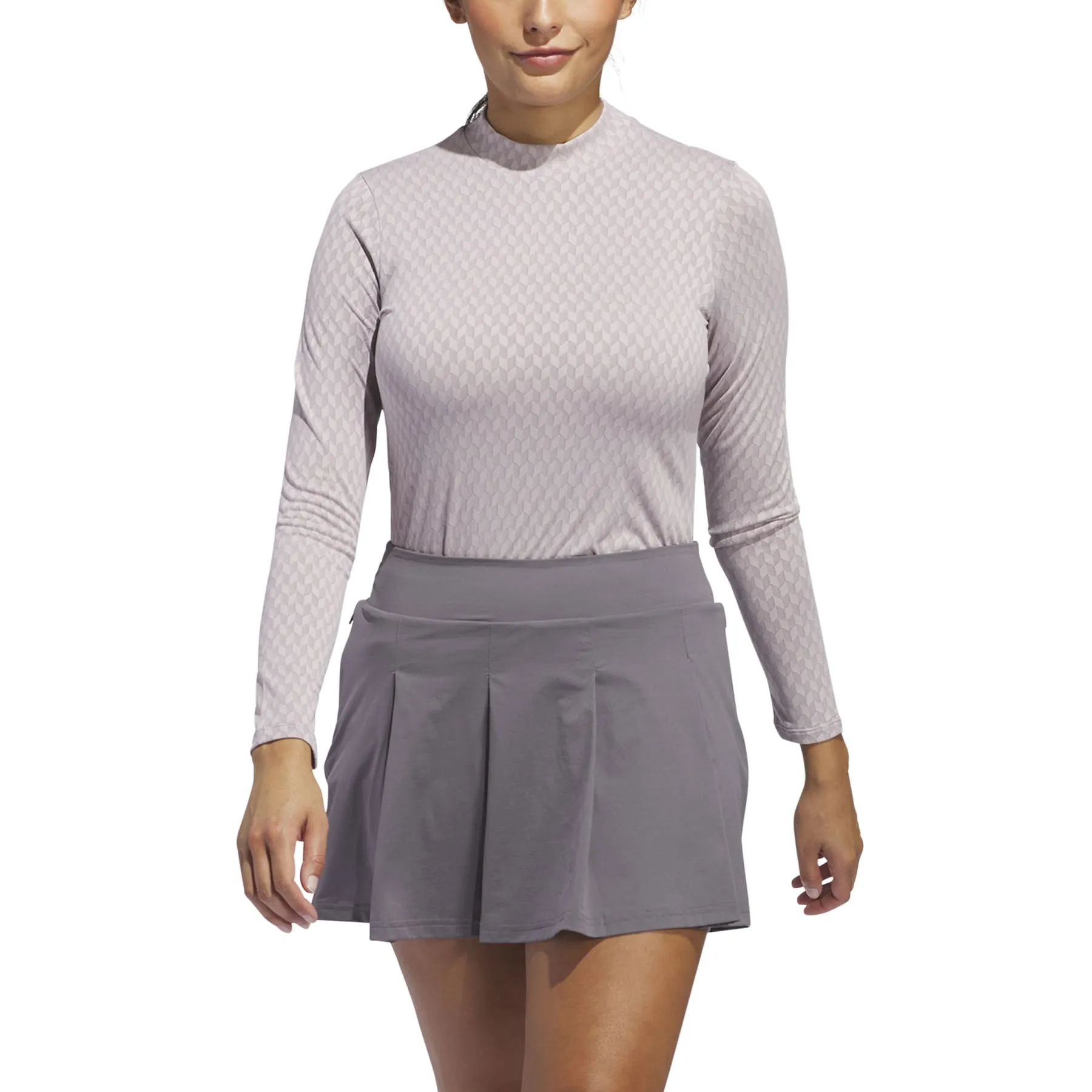 adidas Ultimate365 Tour HEAT.RDY Mock Neck Polo