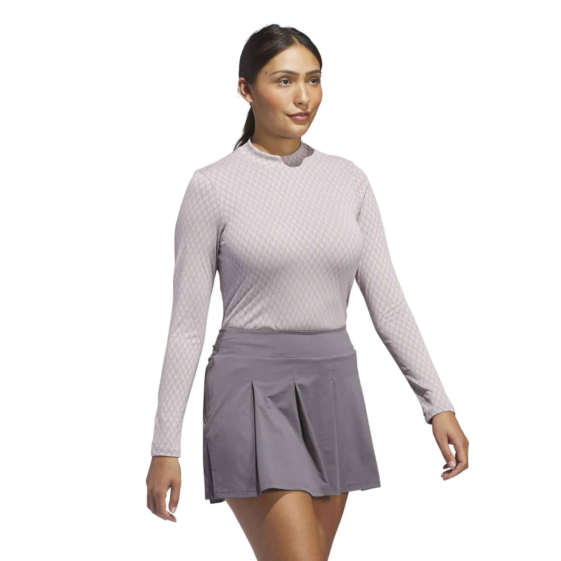 adidas Ultimate365 Tour HEAT.RDY Mock Neck Polo