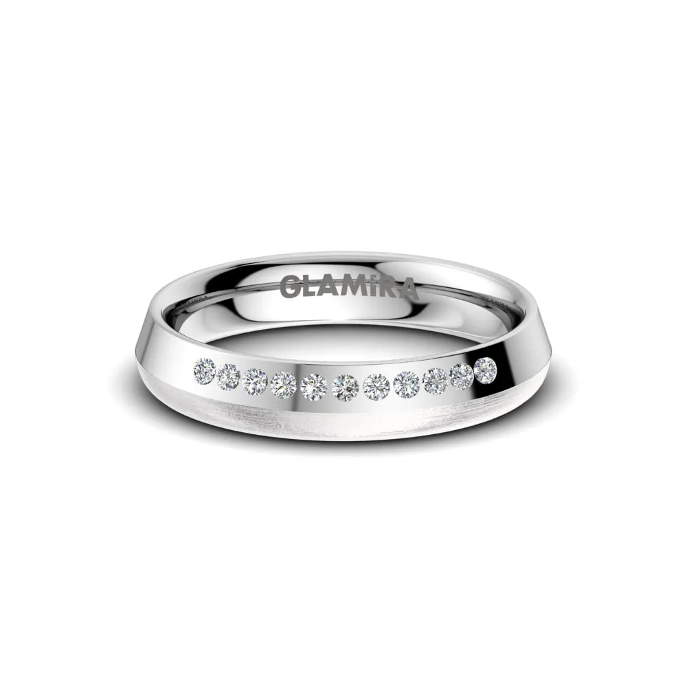 Anillo Boda Mujer Bright Lightning