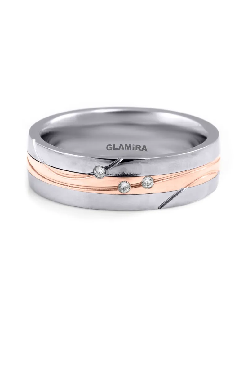 Anillo Boda Mujer Steely Luck