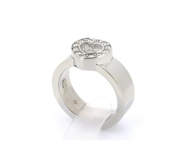 Anillo Chopard Happy Diamonds Hardware de plata 