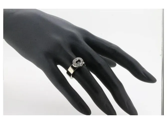 Anillo Chopard Happy Diamonds Hardware de plata 