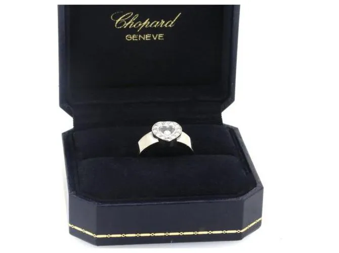 Anillo Chopard Happy Diamonds Hardware de plata 