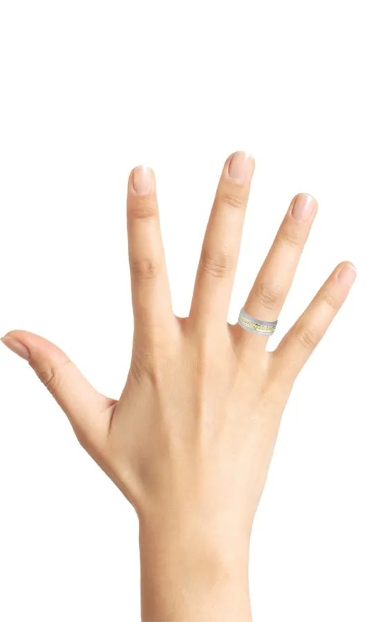 Anillo de boda Infinite Shake