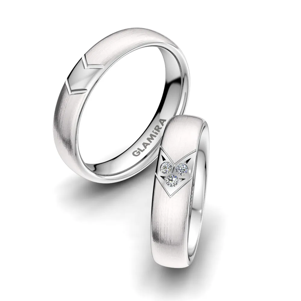 Anillo de boda Silent Mirror 5mm
