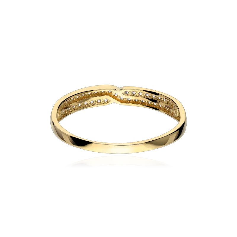 ANILLO "VALLEY" ORO 18K