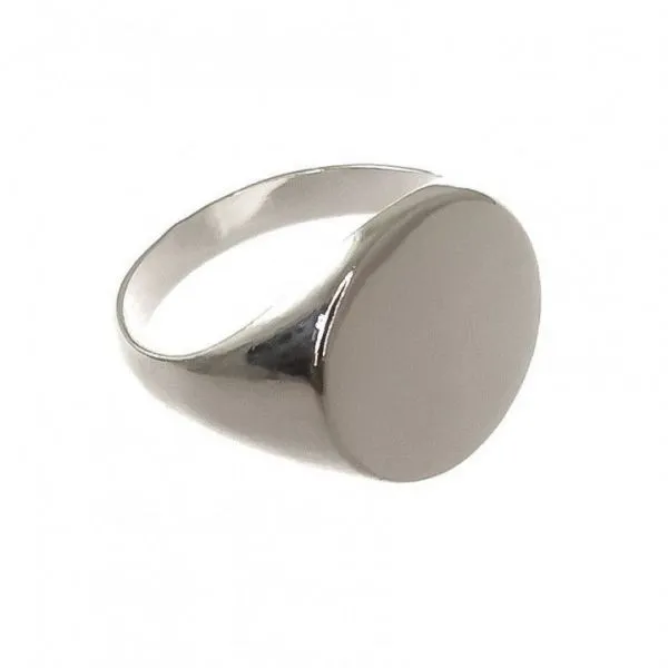 Anillo Sello Hombre en Plata