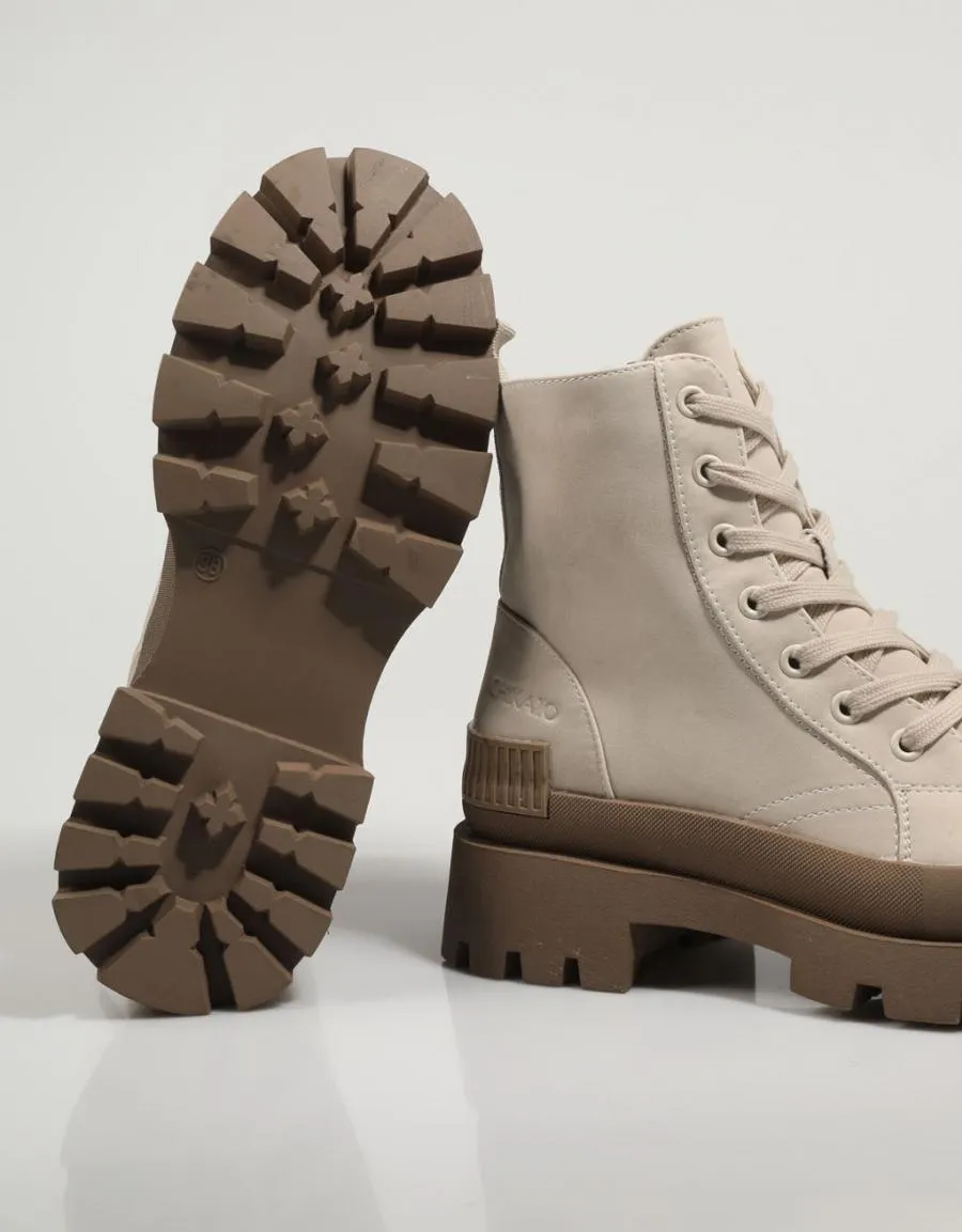  ankle boots CHIKA10 Flapa 01 en Beige 81009