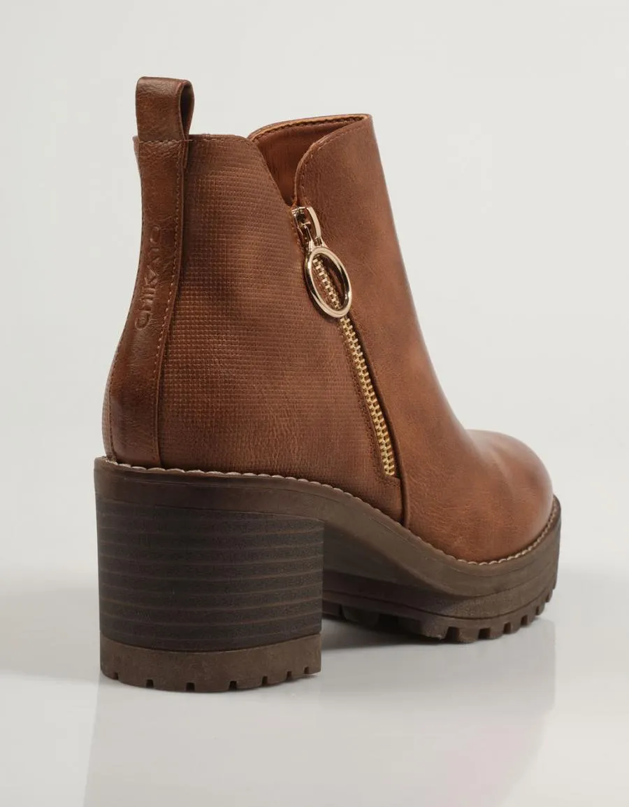  ankle boots CHIKA10 Pilar 16 en Tan 84082