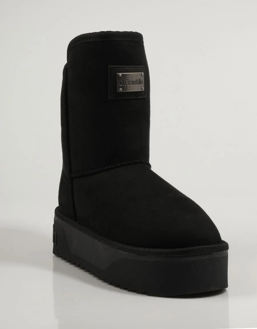  ankle boots D FRANKLIN Nordic en Black 84126