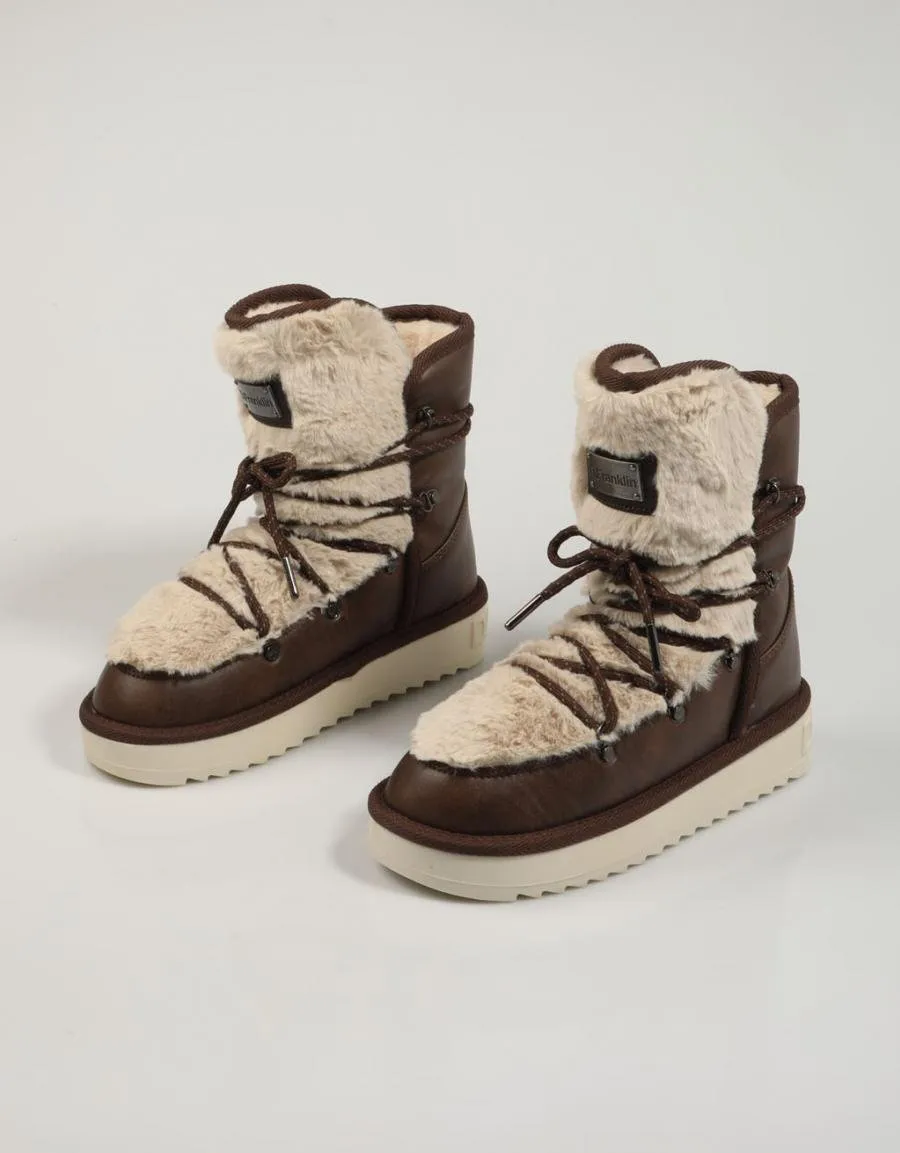  ankle boots D FRANKLIN Nordic en Brown 84124