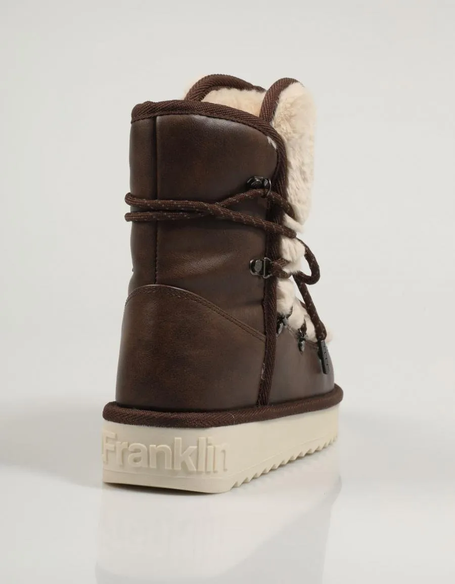  ankle boots D FRANKLIN Nordic en Brown 84124