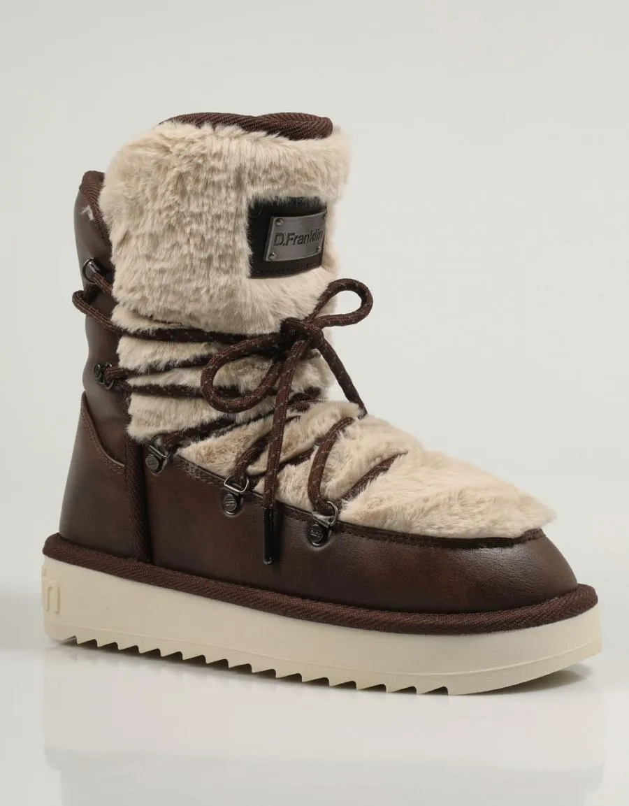 ankle boots D FRANKLIN Nordic en Brown 84124