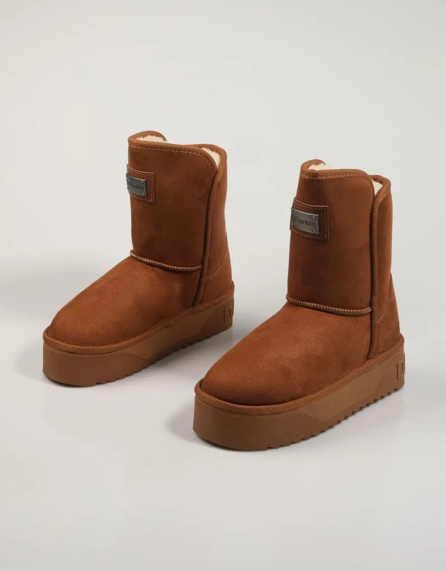  ankle boots D FRANKLIN Nordic en Tan 84127