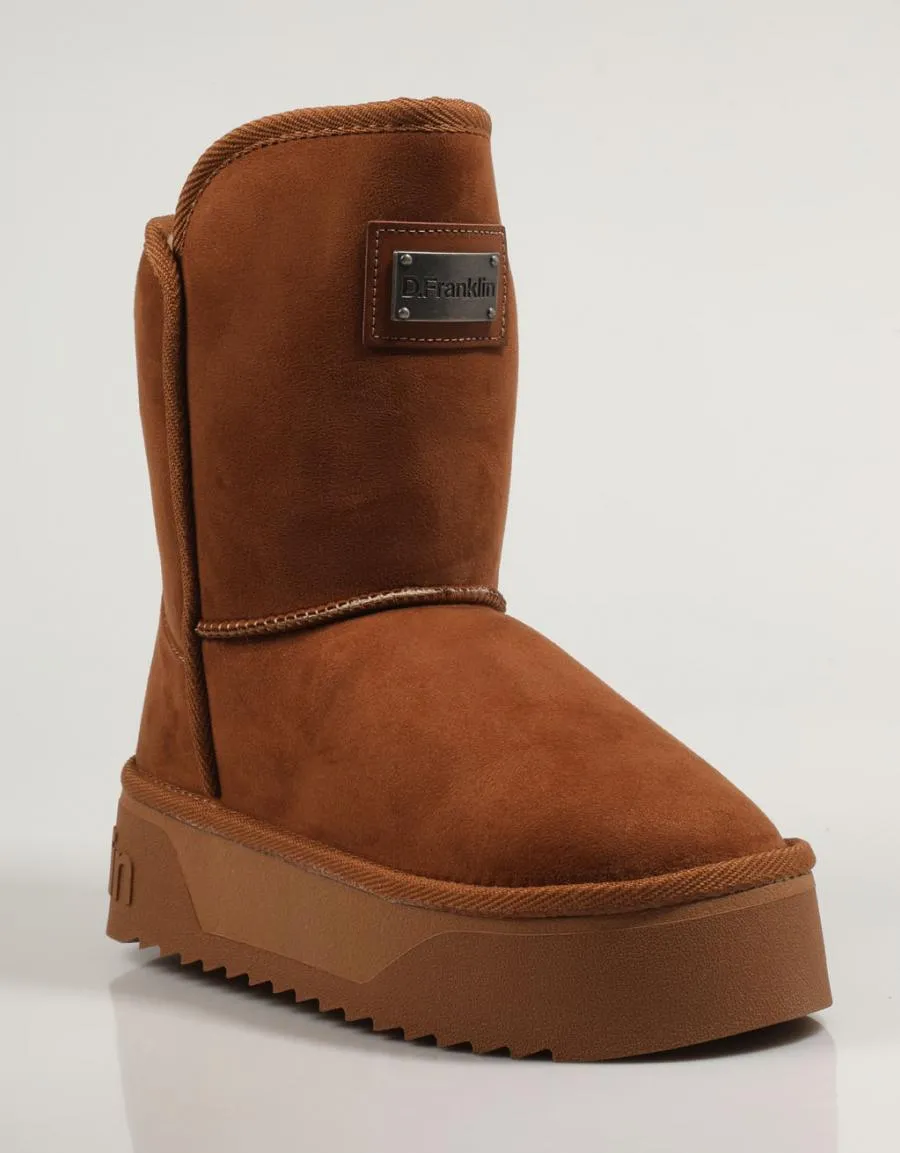  ankle boots D FRANKLIN Nordic en Tan 84127