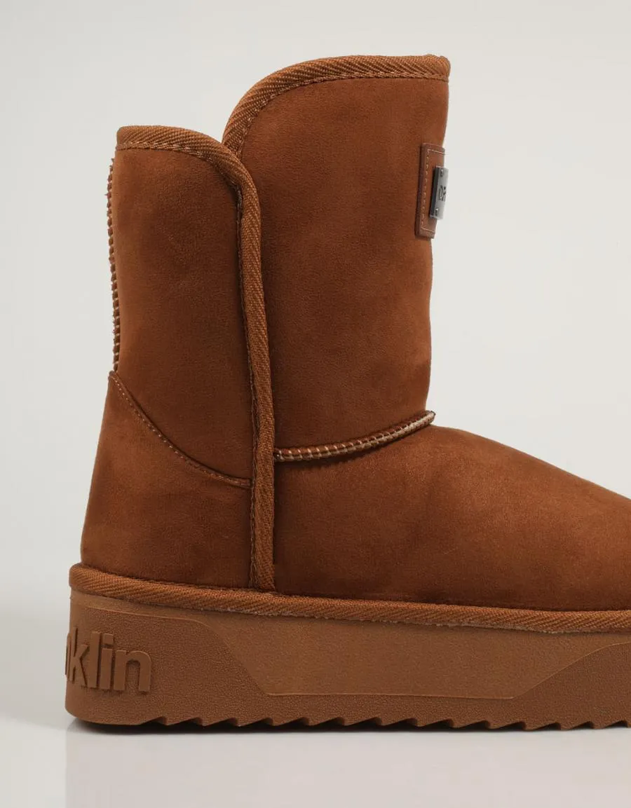  ankle boots D FRANKLIN Nordic en Tan 84127