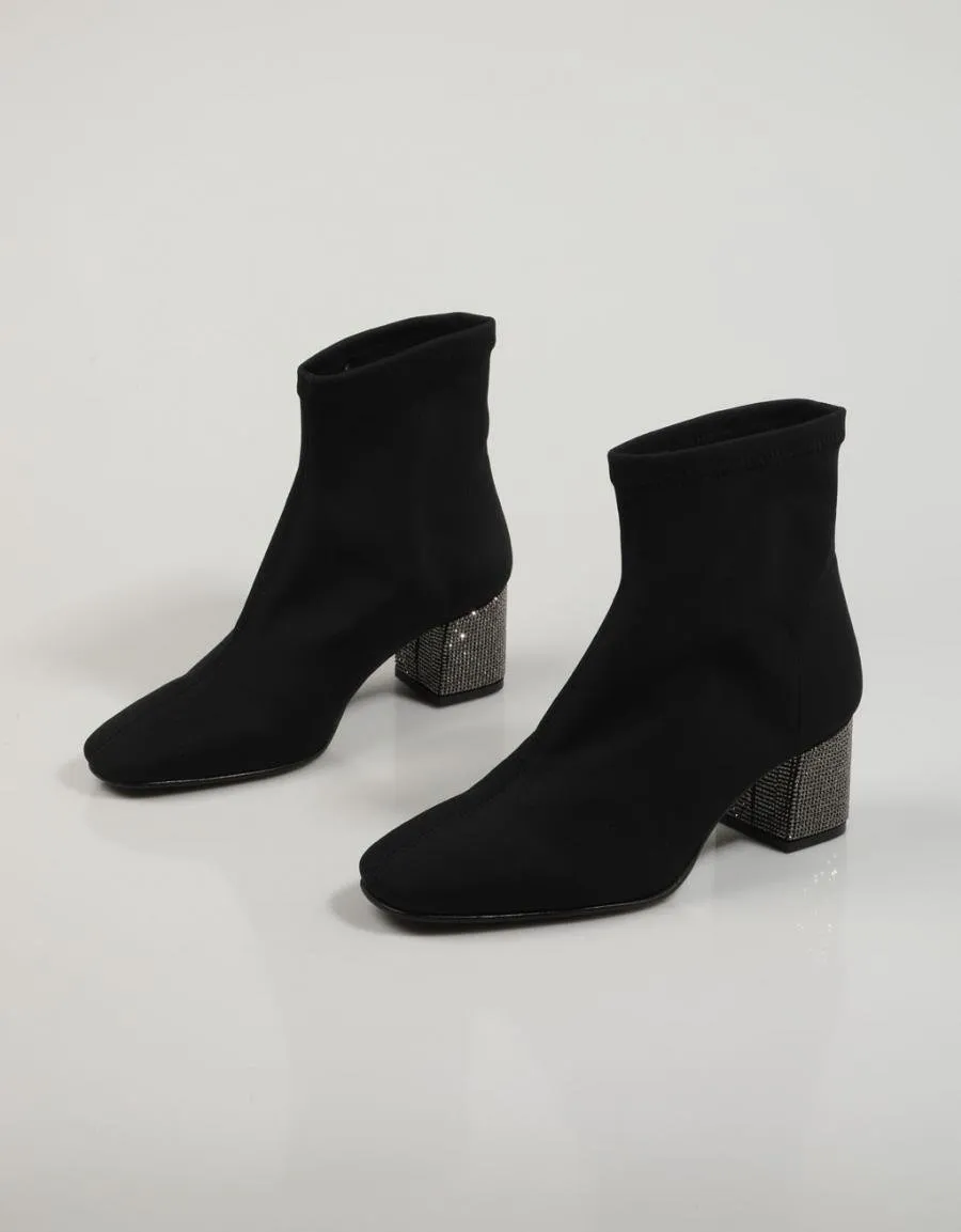  ankle boots MISS ELASTIC 77355 en Black 83347
