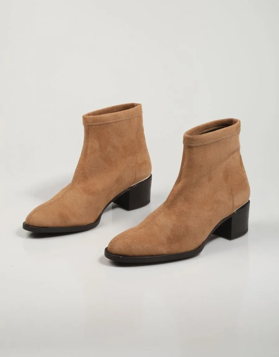  ankle boots MISS ELASTIC 77410 en Tan 80836