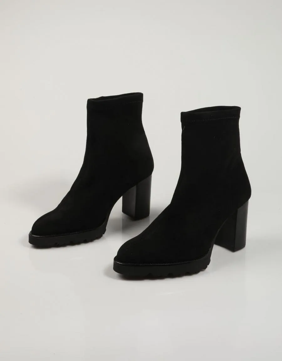  ankle boots MISS ELASTIC 77491 en Black 83357