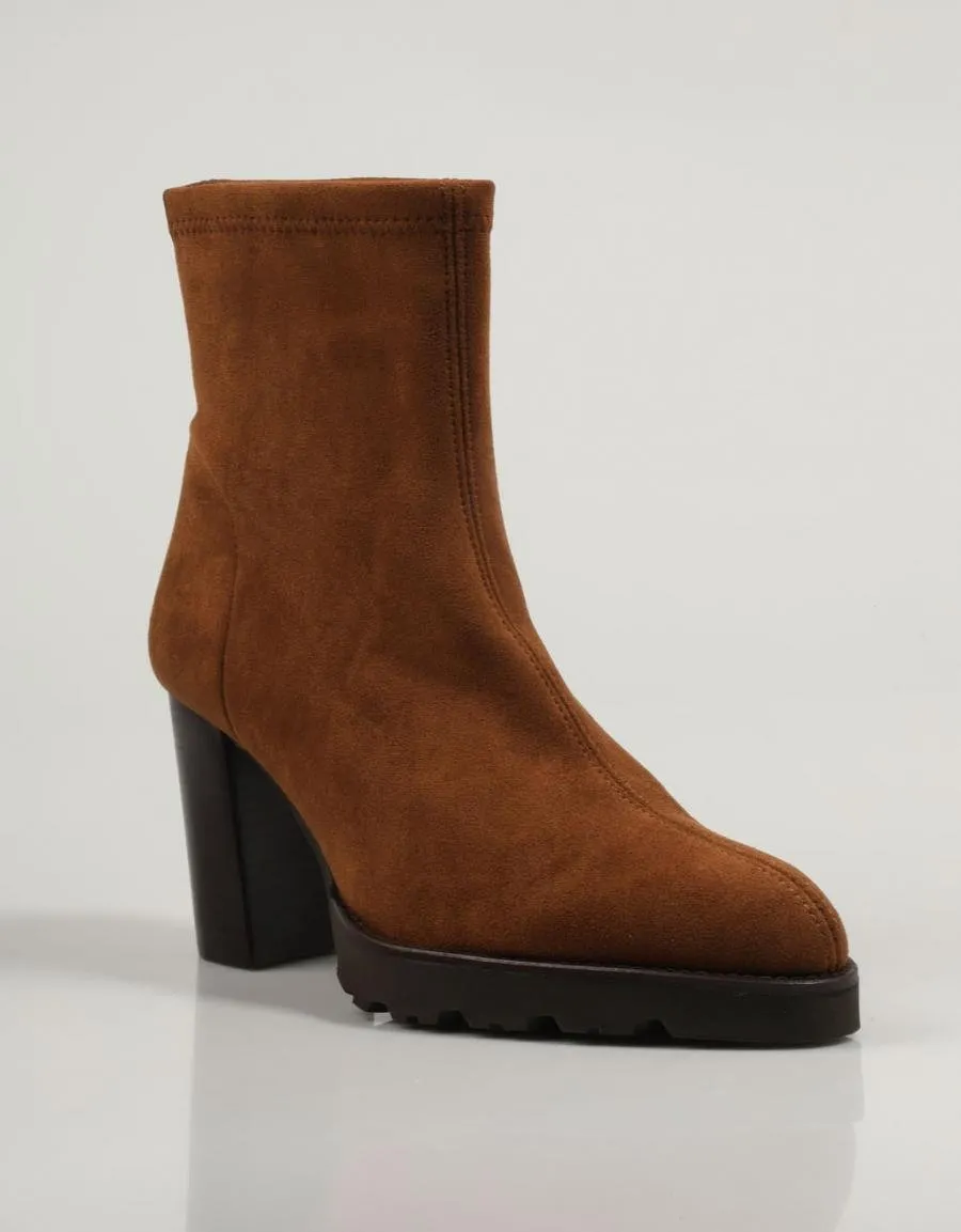  ankle boots MISS ELASTIC 77491 en Brown 83359