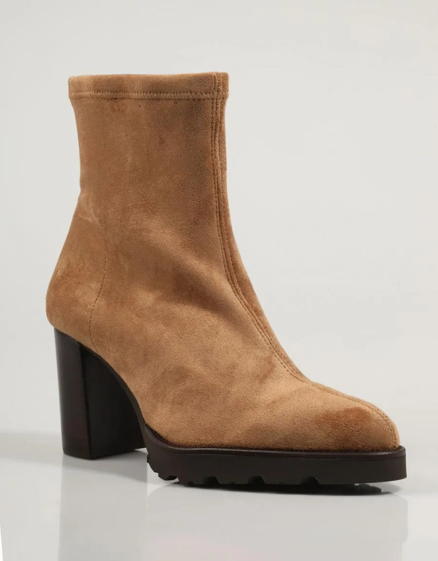  ankle boots MISS ELASTIC 77491 en Tan 83358