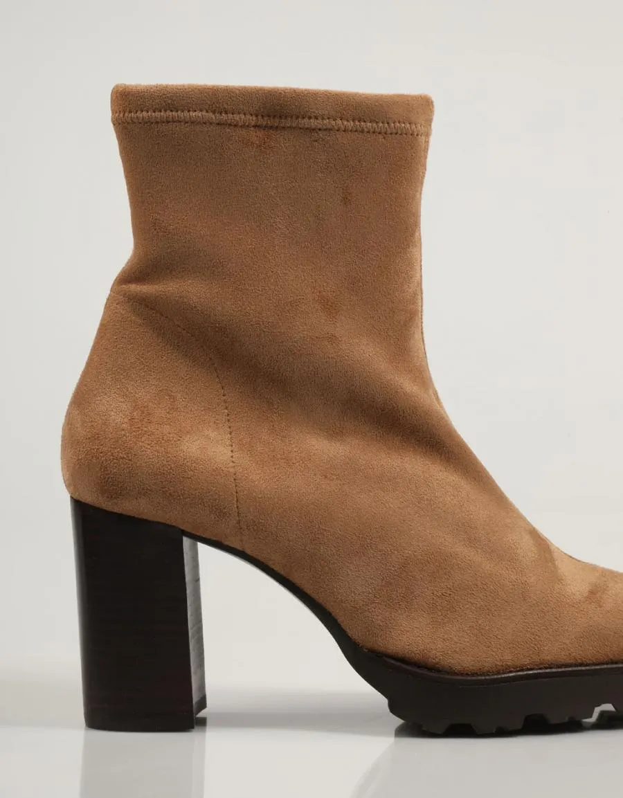  ankle boots MISS ELASTIC 77491 en Tan 83358