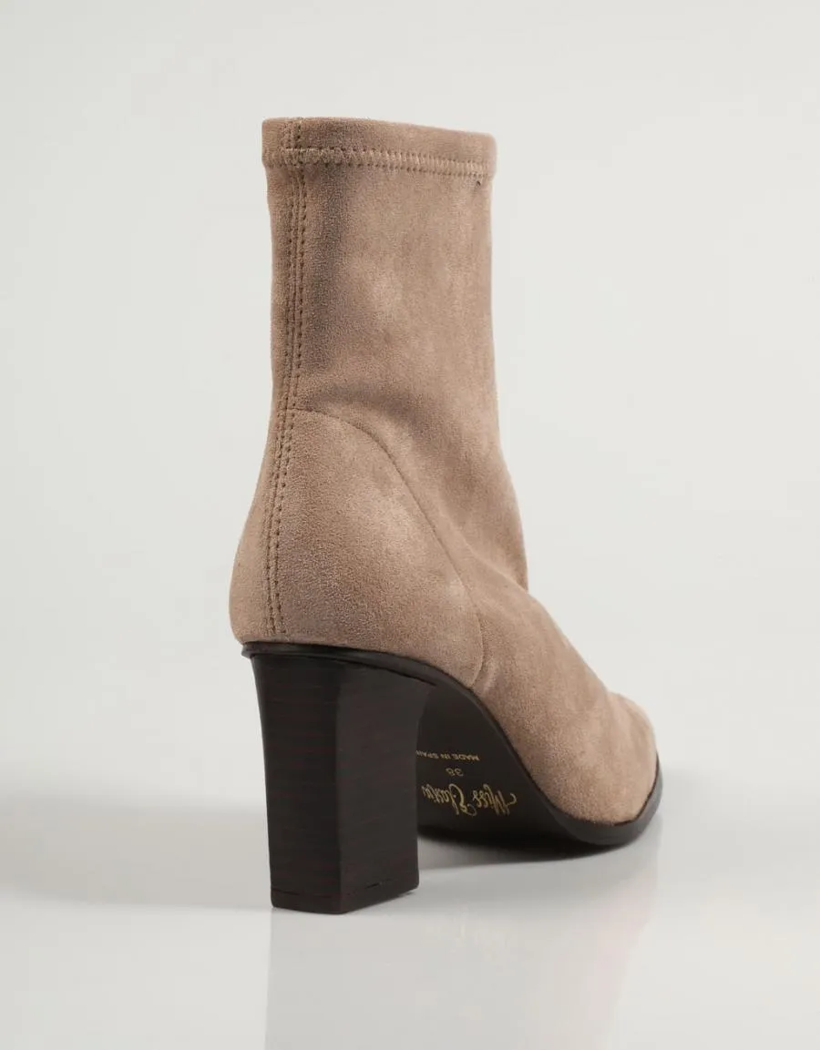  ankle boots MISS ELASTIC 77691 en Beige 83355