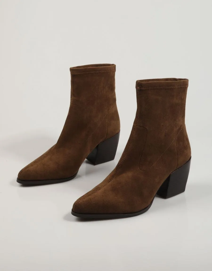  ankle boots MISS ELASTIC 77698 en Brown 83363