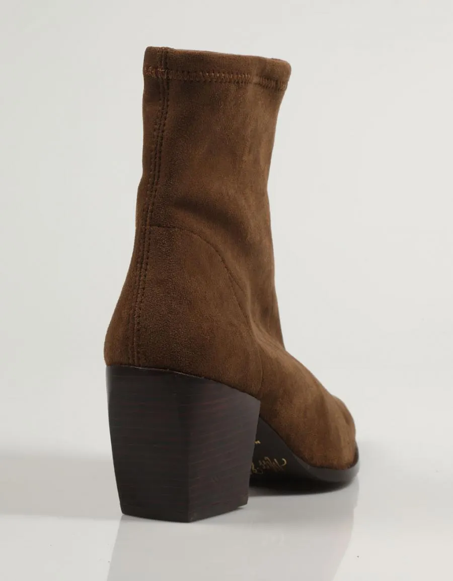  ankle boots MISS ELASTIC 77698 en Brown 83363