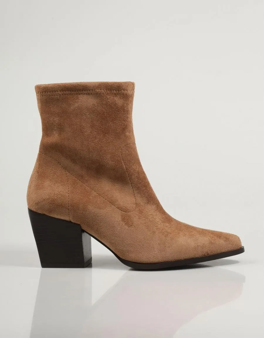  ankle boots MISS ELASTIC 77698 en Tan 83364
