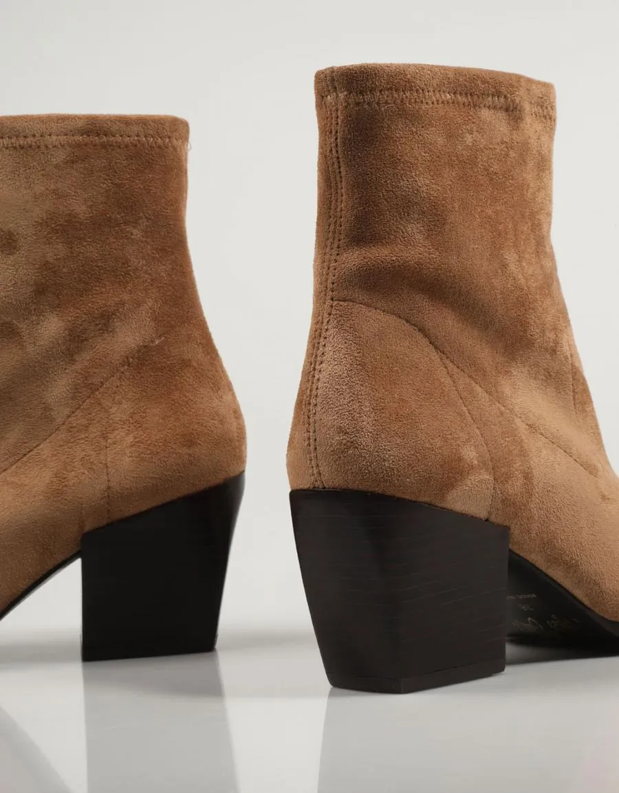  ankle boots MISS ELASTIC 77698 en Tan 83364