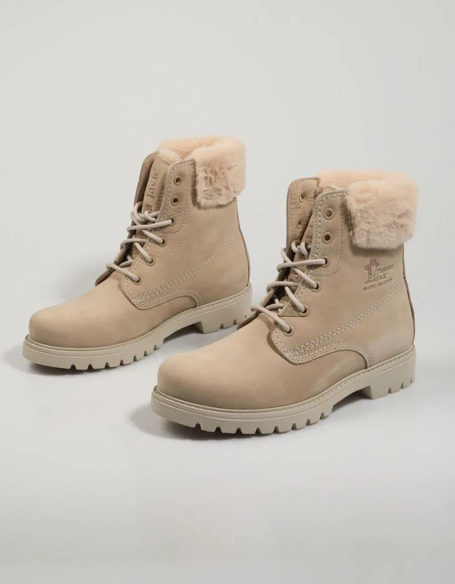  ankle boots PANAMA JACK Felicia en Beige 80405