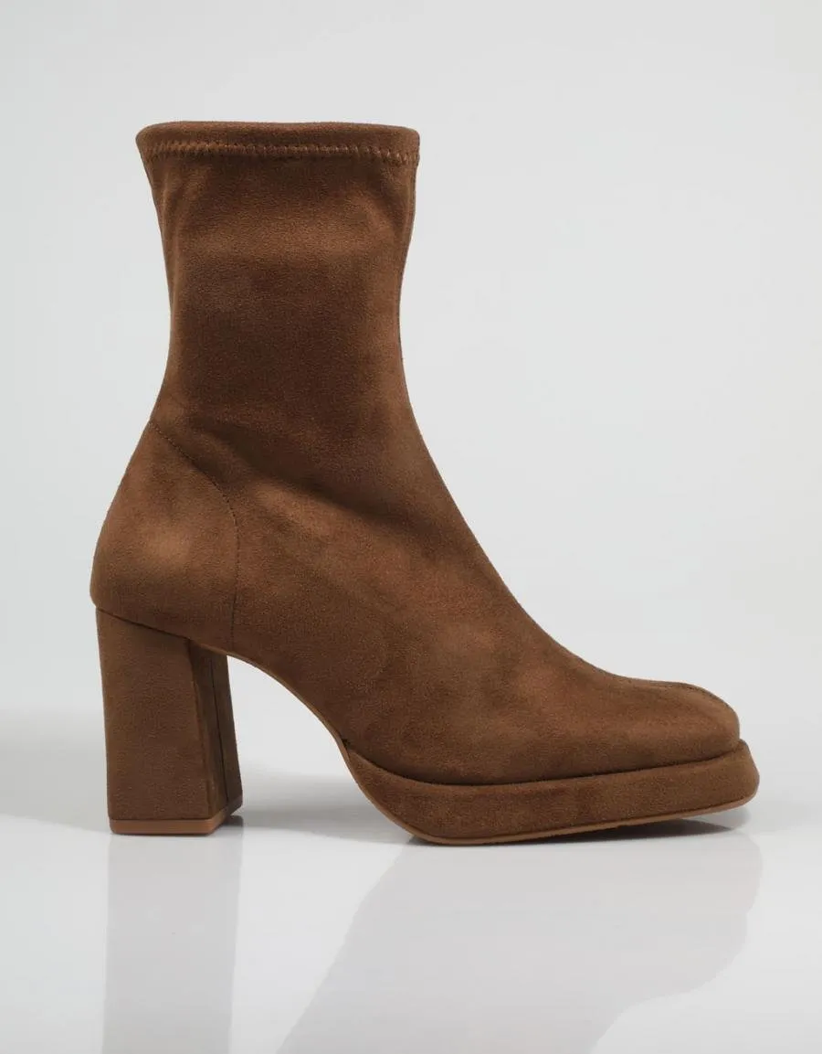  ankle boots REBECCA HOPE P1935 en Tan 80824