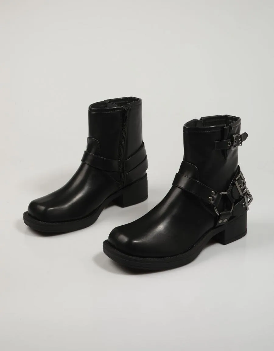  ANKLE BOOTS STAY 821987 EN BLACK 84149