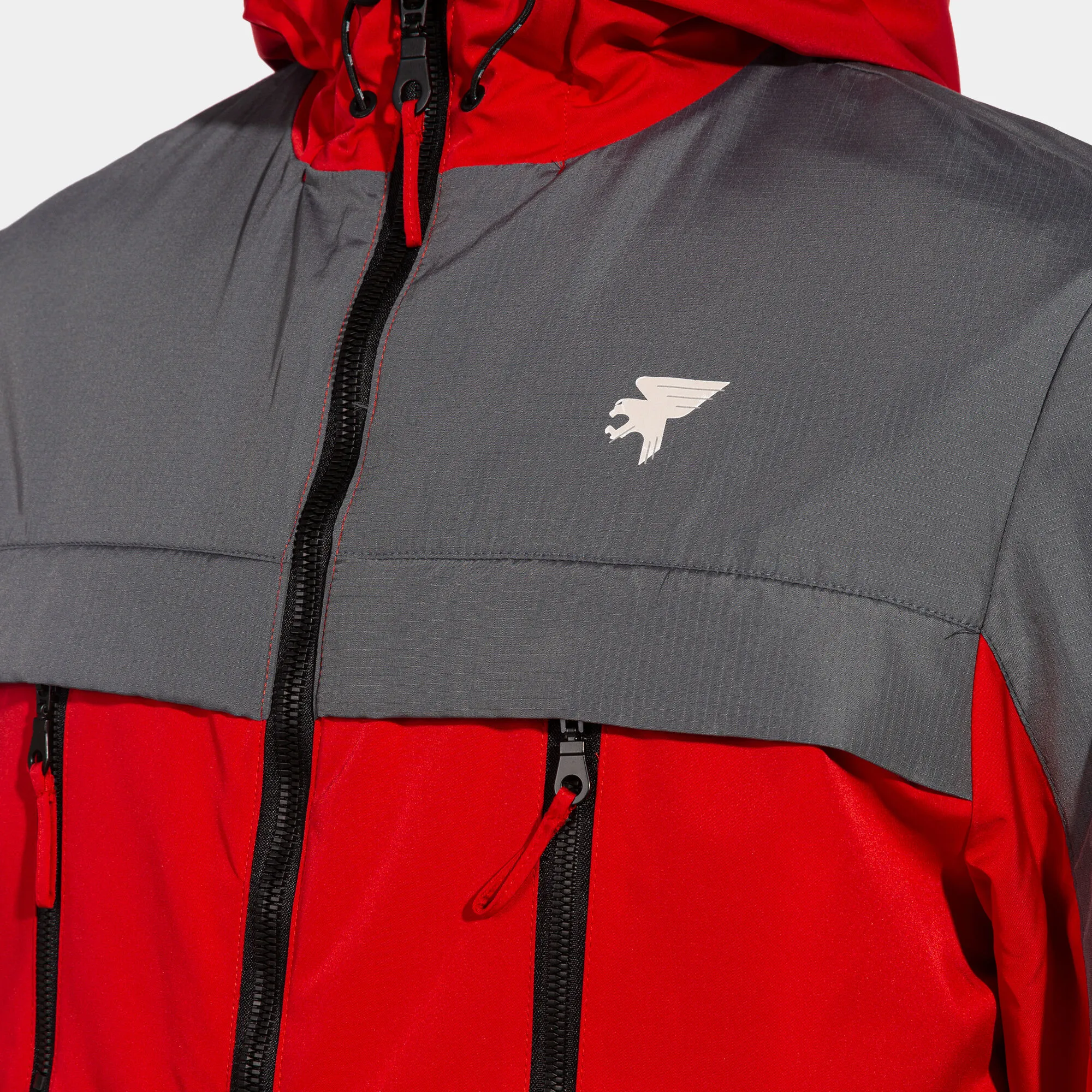 Anorak hombre Explorer rojo