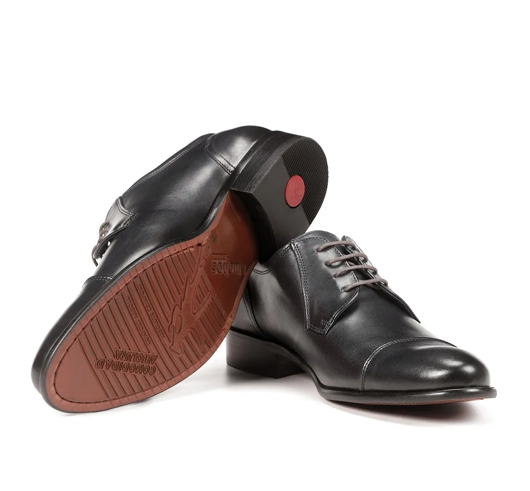 APOLO 9028 Zapato de Cordones Azul